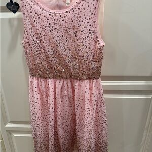 Cat & Jack Pink Sequin Formal Dress